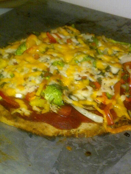 Gf herb pizza crust